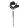 CORNAT T562123 Pipe Clamps with Noise Insulation Insert, zinc-Plated, 1"