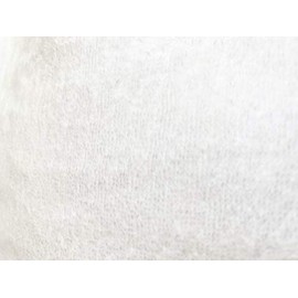 [Set of 2] Bath Towel, 19.7 x 39.4 inches (50 x 100 cm), 5.6 oz (168 g), Slightly Thick: 540 Momme, Children's Towel, Absorbent, Quick Drying, Shirring, 100% Cotton (White)