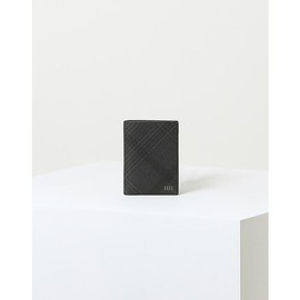 Daks (신세계강남점)DBWA2E094 EDINBURGH PVC블랙 체크 가죽 슬림지갑 (DBW) DBWA2E094 EDINBURGH PVC Black Check Slim Wallet