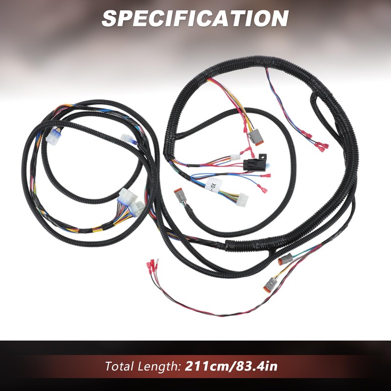 VekAuto No.102585801 Main Wire Wiring Cable Harness Compatible for Club