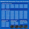 WD08X27458 Dishwasher Floating Seal Assembly Compatible with GE Hotpoint DDT700