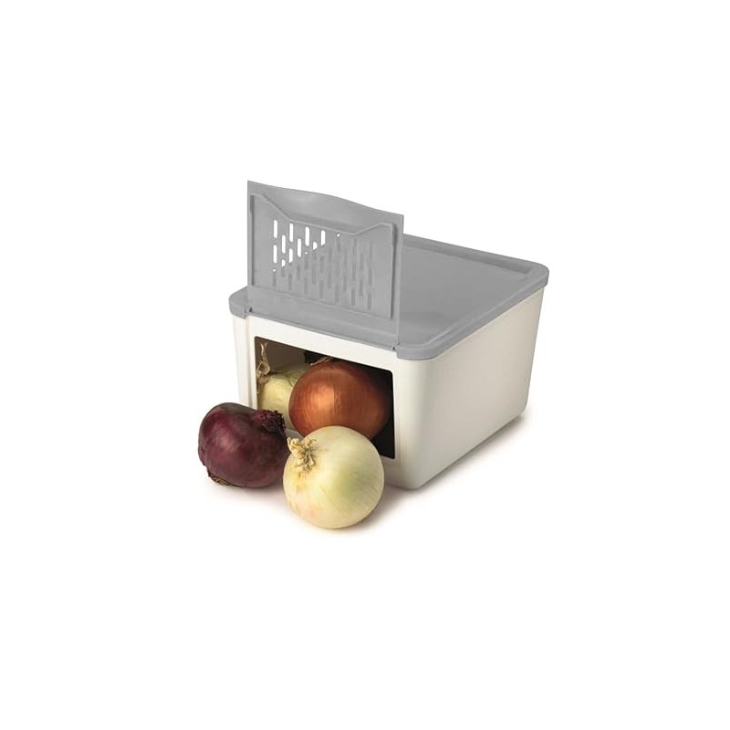 Snips Potato Keeper, 3 KG, 20x25,5x17,5 Cm, White and Grey,