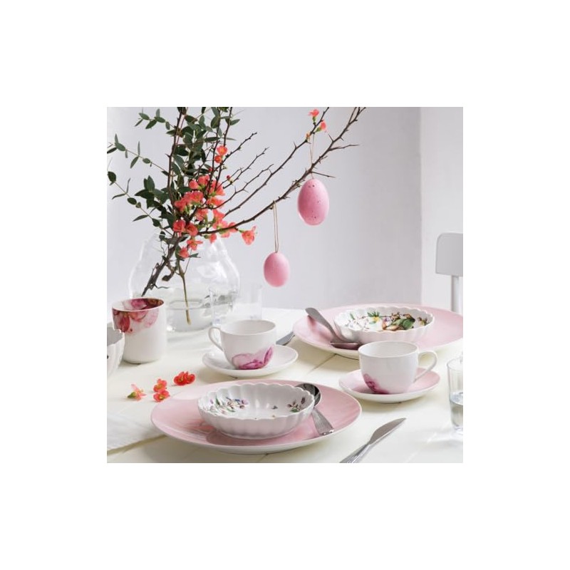 Villeroy & Boch Breakfast Saucer, White, 17.5 x 17.5 x