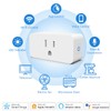 2 Pack Matter Smart Plug Mini Outlet, Compatible with Homekit,