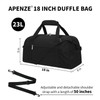 Small Gym Bag 18 inch Carry On Duffel Bag for