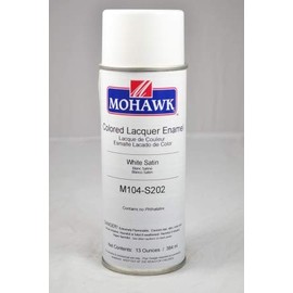 Mohawk Colored Lacquer Enamel White Satin
