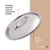 De Buyer 3709.14 Affinity Stainless Steel Lid, 14 cm Diameter