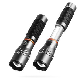 NEBO SLYDE KING Flashlight | High Lumens, Rechargeable COB Work Light & LED Flashlight, Waterproof, Magnetic Base, Great for Camping & Hunting, Includes Charging Cable