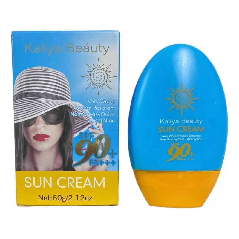 2 Protector Solar 90spf Kaliya Beáuty Resistent Al Agua 60ml