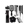 Kit De Peines Regadera Pinzas De Cabell Set De Peines Cepill
