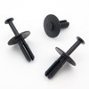 VVO Fasteners Plastic Front Bumper and Trim Fastener Clip, Black