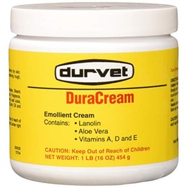 Durvet Duracream Emollient and Barrier Cream, 1 Pound Container