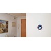 Turkish Eye in Gold - Home Wall Decor (Model 3)