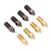 8Pcs 3D Printer Extruder Nozzle 0.4mm M6 Hotend Extruder Nozzle