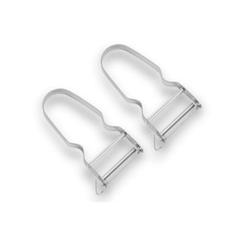 ARCUS 2X Stainless Steel Potato Peeler - Vegetable Peeler Fruit Peeler - Kitchen Tools Equipment Cutlery - Easy Sharp Peel - Perfect for Kitchen Use