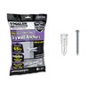 TOGGLER SnapSkru SPM Mini Self-Drilling Drywall Anchor with Screws, Glass-Filled