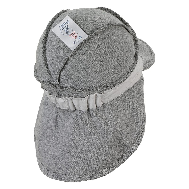 Sterntaler Unisex Children's Peaked Cap Neck Terry Cloth Children's Hat,