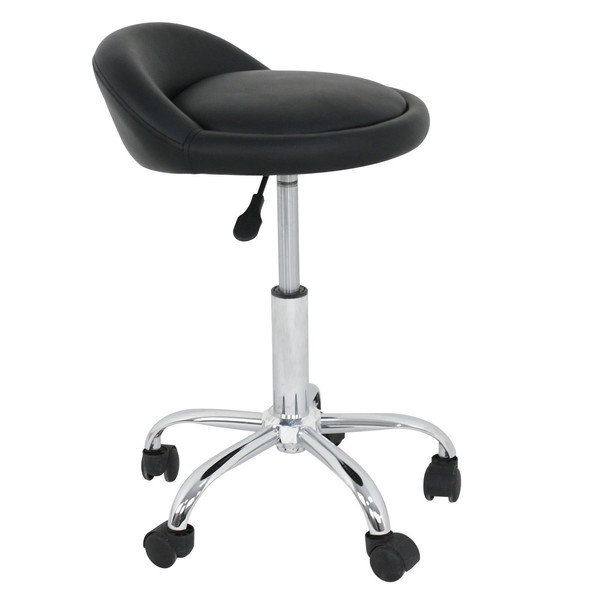 GJH One Salon Stool Massage Chair Hydraulic Saddle Adjustable Rolling Tattoo Facial Spa