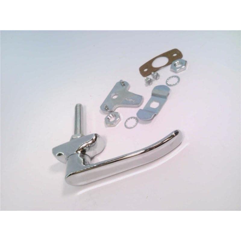 Southco 92-31-131 Non-Locking, L-Style, Handle, Bright Chrome Plated