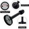 Door Stopper, 6 Inch Door Stop Extra Long, Brushed Stainless,