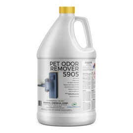 Pee Remover Cleaner - Professional Strength Pet Stain & Odor Eliminator, Enzymatic Urine Destroyer for Dogs & Cats, Poop Terminator, Carpet & Hardwood Floor Smell Buster - 1 Gallon