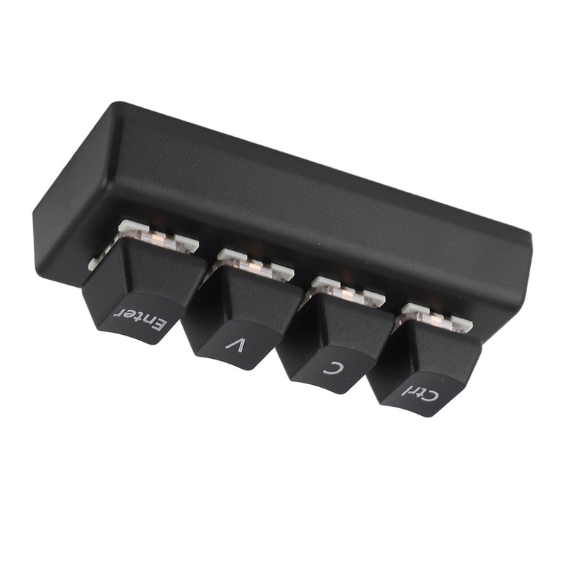 Programmable Keypad 4 Keys Support NKRO Red Switch Ctrl C