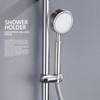 Tecmolog Stainless Steel Hand Shower Holder Angle Adjustable Shower Head
