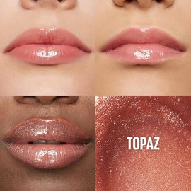 Maybelline Lifter Gloss Lip Gloss Makeup With Hyaluronic Acid, Hydrating, High Shine, Hydrated Lips, Fuller-Looking Lips, Topaz, 0.18 fl. oz.