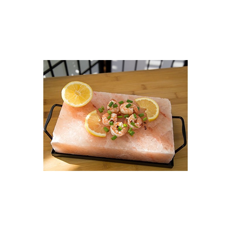 Zenware 12” x 8” Himalayan Salt Cooking Block Tray Holder