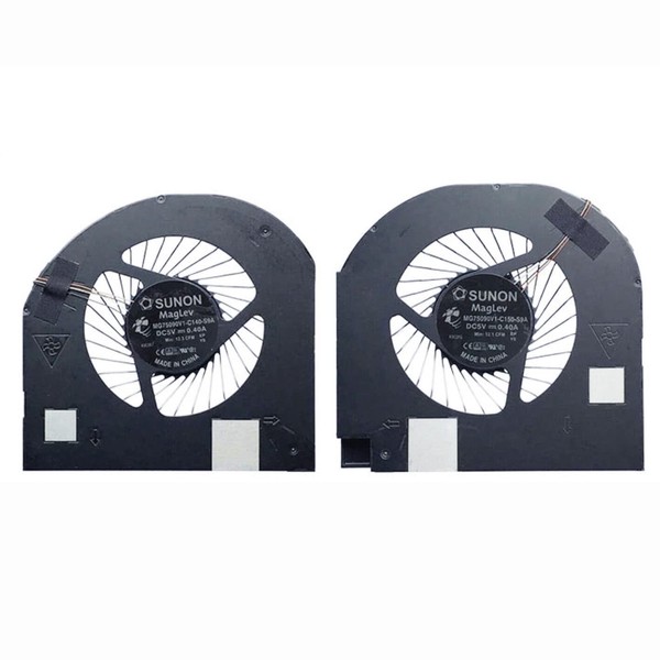 Fleshy Leaf New CPU+GPU Cooling Fan Replacement for DELL Precision
