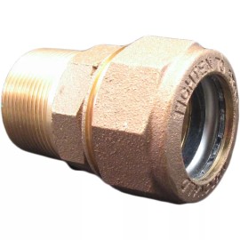 AY McDonald HDPE 200 PSI 3/4 IPS Male Adapter
