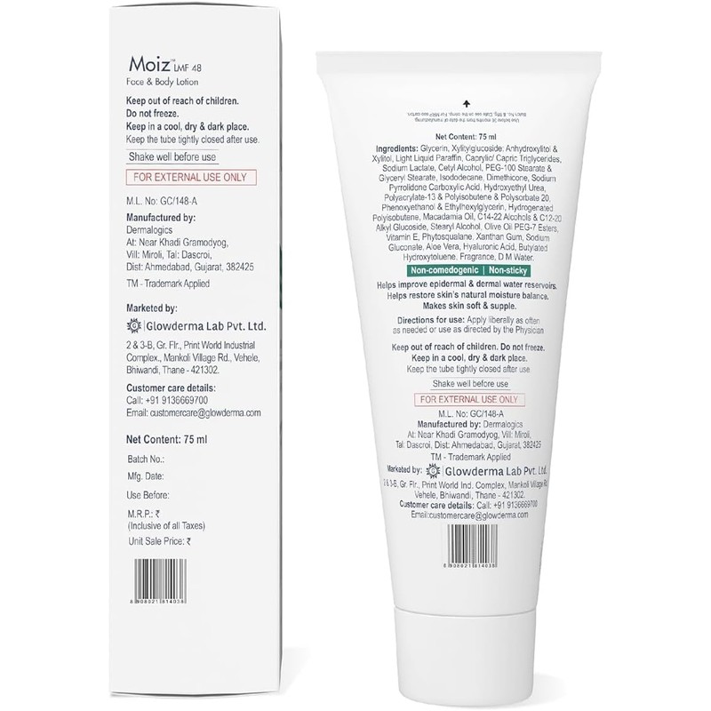 SENTA LMF 48 Face & Body Lotion 75ml - Long-Lasting