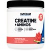 Nutricost Creatine + Aminos 30 Servings (Watermelon Flavored) - 5,000mg