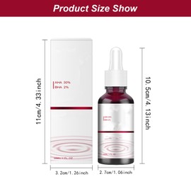 AHA 30% + BHA 2% Peeling Solution 30 ml, Exfoliating Solution AHA 30% + BHA 2%, Fruit Acid Exfoliating Face, Exfoliating Solution Fruit Acid Essence Liquid, Face Serum, Face Exfoliation, All Skin