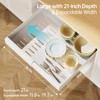 Delamu Pull Out Cabinet Organizer, 21" Deep Pull Out Drawers