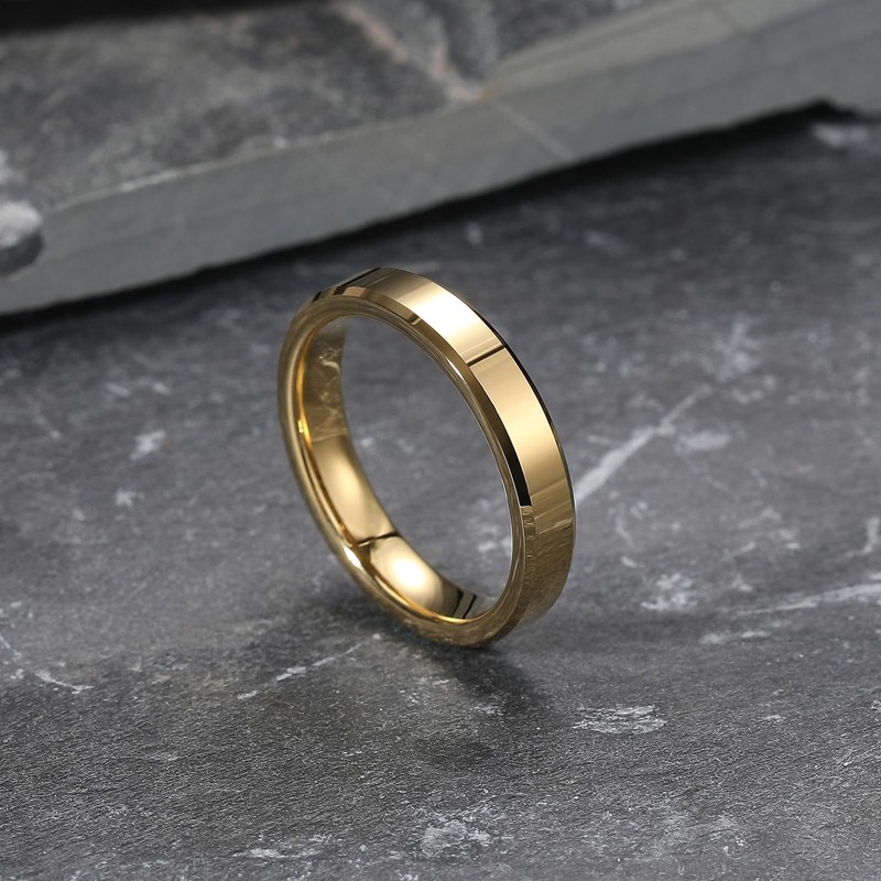 King Will Men's Wedding Ring Tungsten Wedding Ring for Men