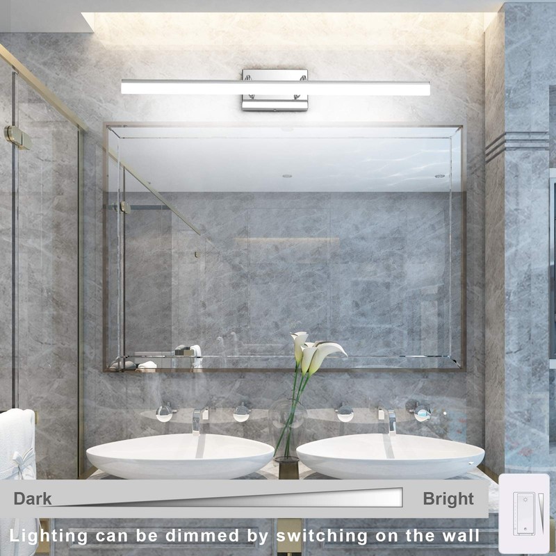 Aipsun 31.5in Dimmable Modern LED Vanity Lights for Bathroom Light