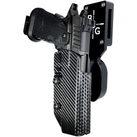 Pro Heavy Duty Competition Holster fits Staccato XC (Carbon Fiber, Left-Hand Draw)