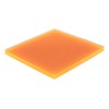 Fluorescent Transparent Orange Acrylic Sheet (12" x 20", 1/4" /