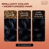 Clairol Textures & Tones Permanent Hair Dye, 1B Silken Black