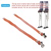 4PCS Drywall Stilts Leg Band Adjustable Leg Straps Kit, Nylon