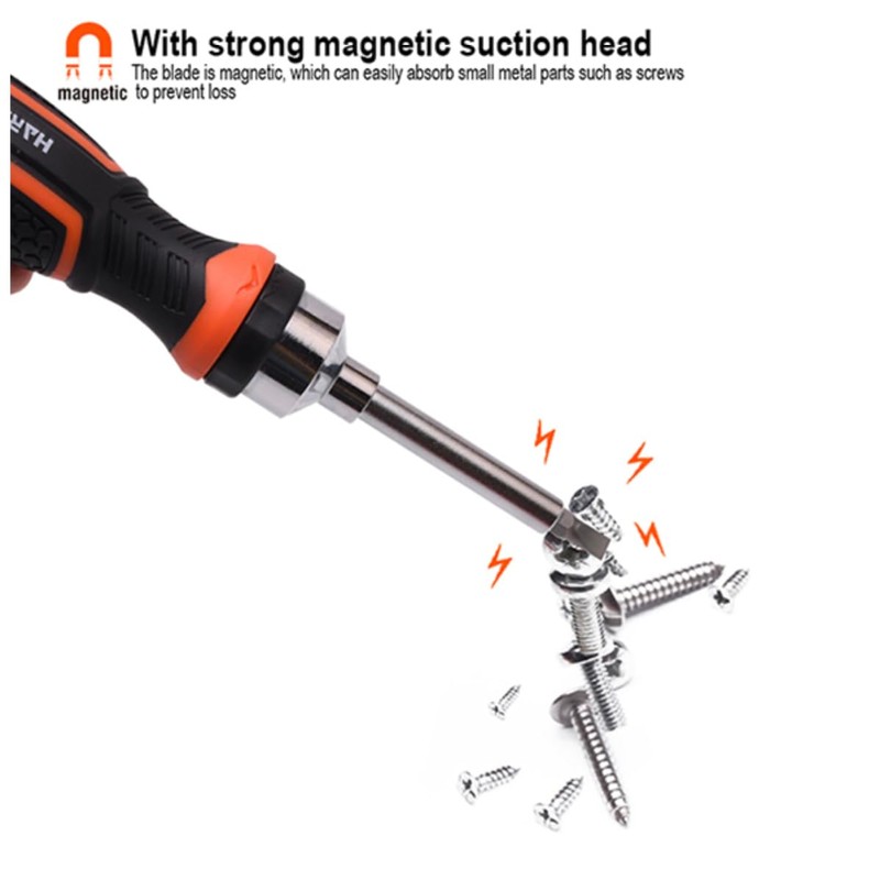 Edward Tools 47 Piece Ratchet Screwdriver Set - Pro Strong