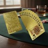 Las Cartas De Lujo En El Reloj De Oro Cool