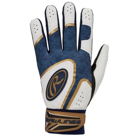 Rawlings(ローリングス)野球用 バッティンググラブ バッテ 手袋 両手用 ゴーストスモーク2ハイパーグリップ EBG25S01 スチールブルー S