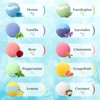 TranquilBliss Bath Bombs Set 50 PCS with 10 Rich Scents,