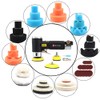 SI FANG 48Pcs 1'' 2'' 3'' Mini Random Orbital Air
