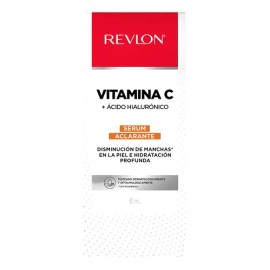 Revlon Sérum Facial Vitamina C 1  y Ácido Hialurónico, Ilumina la Piel, 30 ml                                                                         