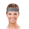 3 Pack Sport Headbands Soft Stretchy and Sweat Absorbing (Orange)