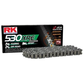 RK Racing Chain 530XRE-108 Steel 108 Link XW-Ring Chain with Connecting Link