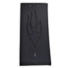 Cyreedom Motorcycle PU Leather Gas Tank Panel Bib with Flame